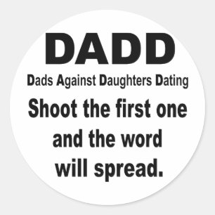 PEGATINA REDONDA DADD