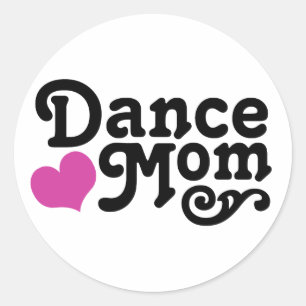 Pegatina Redonda Dance Mom