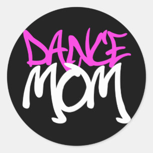 Pegatina Redonda Dance Mom