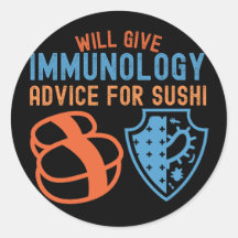 Dará consejo inmunológico para el sushi