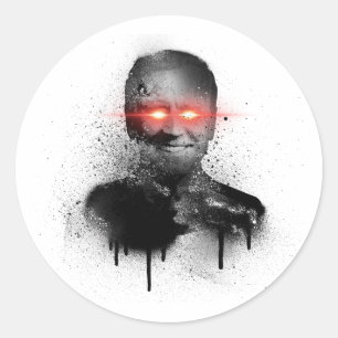 Pegatina Redonda Dark Brandon