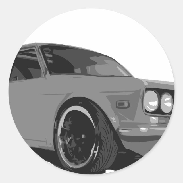 Pegatina Redonda Dastun 510 (Anverso)