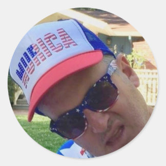 Pegatina Redonda Dave Lott Swag