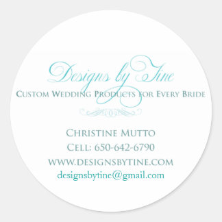 Pegatina Redonda DBT_Biz_Card_1, designsbytine@gmail.com