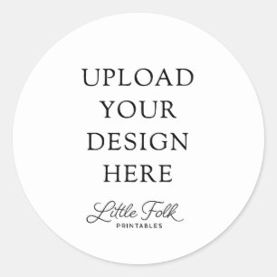 Pegatina redonda de 3"