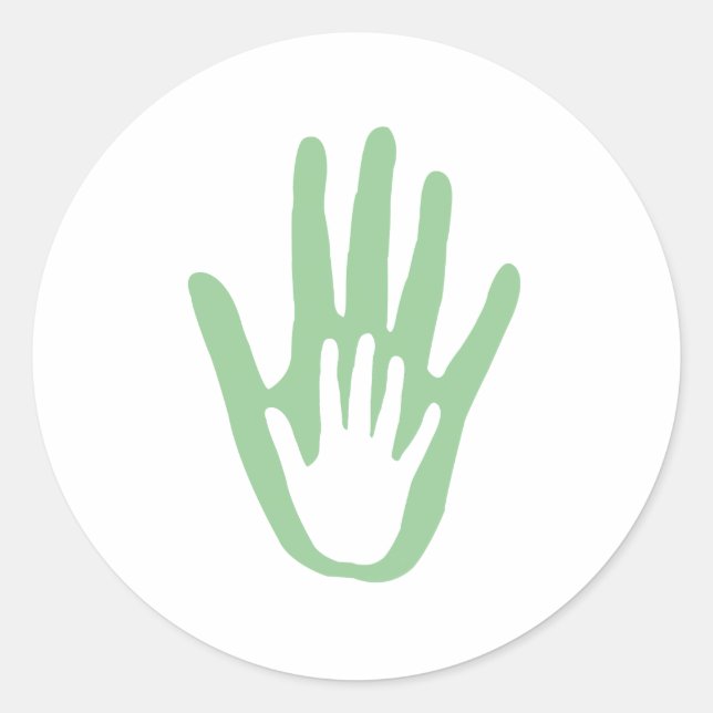 Pegatina Redonda de común acuerdo (Anverso)