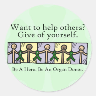 Pegatina Redonda Dé de sí mismo