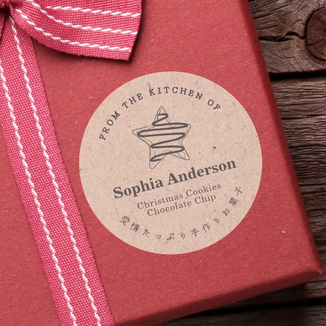 Pegatina Redonda De la cocina de la Cocina de la Cocina de la Estre (Subido por el creador)