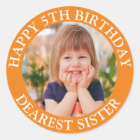 Dearest Sister Happy Birday Photo age