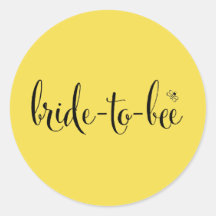 Decal de novia a abeja al sol