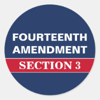 Decimocuarta Enmienda Sección 3 Constitución