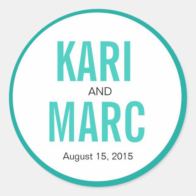 Pegatina Redonda Decoración de contorno de borde circular | piscina (Anverso)