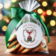 Deer de vacaciones festivas