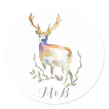 Deer Rustic Woodland Boda