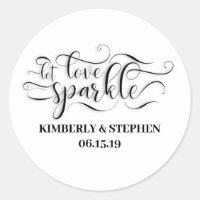 Deja que Love Sparkle Boda