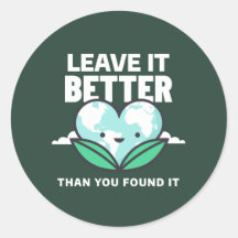 Déjalo mejor de lo que encontraste