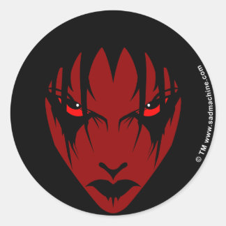 Pegatina Redonda dejarme solo