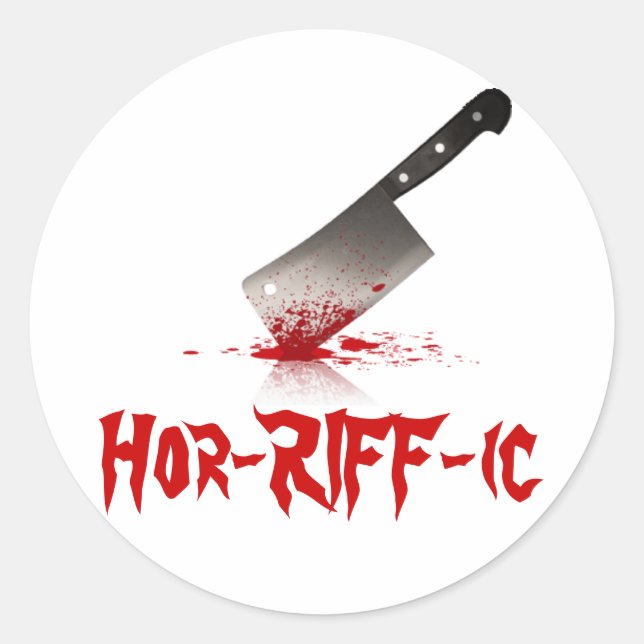 Pegatina Redonda ¡Déjenme! (Anverso)