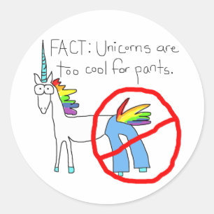 Pegatina Redonda Demasiado Guay para los pantalones