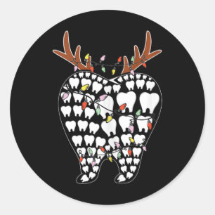 Pegatina Redonda Dentista Dentista de San Remo