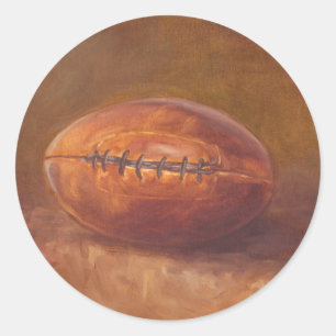 Pegatina Redonda Deporte ruso  Fútbol