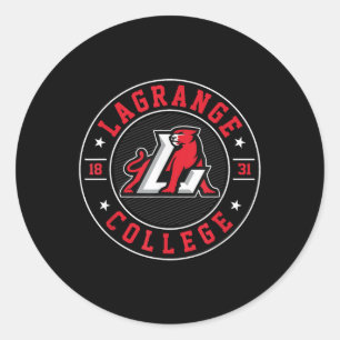 Pegatina Redonda Deportes universitarios de Lagrange diseño deporti