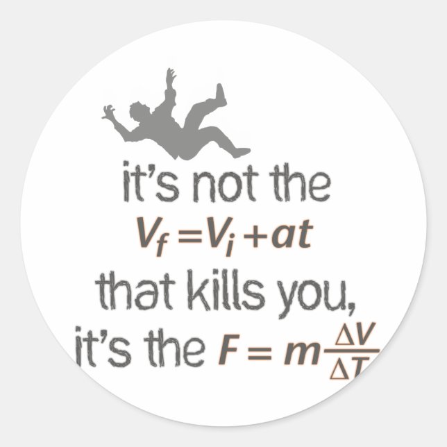 Pegatina Redonda desaceleración (Anverso)