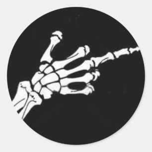 Pegatina Redonda Desactivado