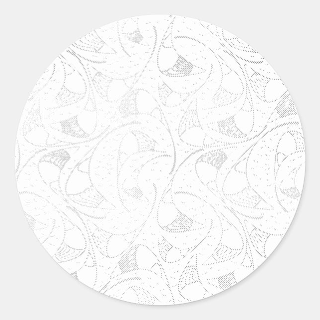 Pegatina Redonda Descubra Pegatinas redondos clásicos de alta calid (Anverso)