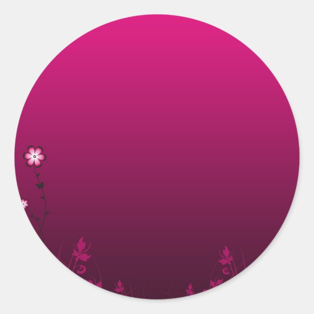 Pegatina Redonda Descubra Pegatinas redondos clásicos de alta calid (Anverso)