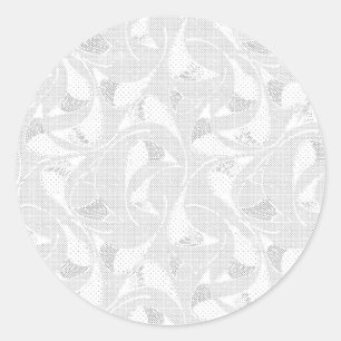 Pegatina Redonda Descubra Pegatinas redondos clásicos de alta calid