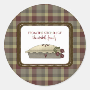 Pegatina Redonda Desde La Cocina De Los Pegatinas