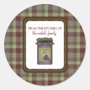 Pegatina Redonda Desde La Cocina De Los Pegatinas