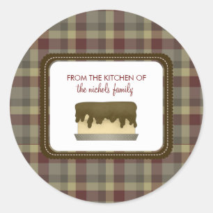 Pegatina Redonda Desde La Cocina De Los Pegatinas