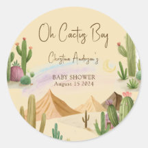 Desert Oh Cactus Boy Boho Arch Baby Shower