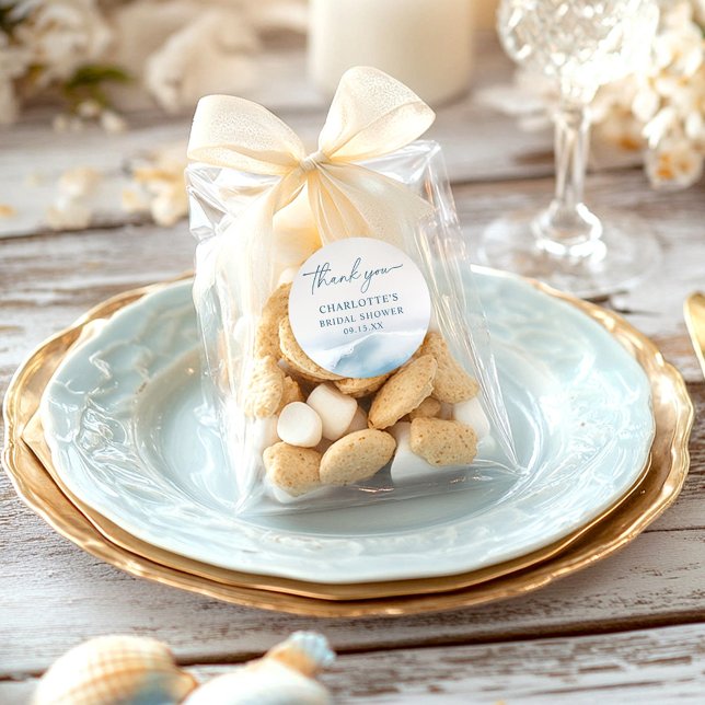 Pegatina Redonda Despedida de soltera en la playa (Subido por el creador)