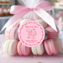 Despedida de soltera retro dibujada a mano rosa y 