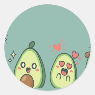 Pegatina Redonda Día bueno de Avo