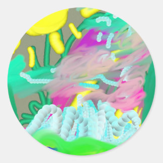 PEGATINA REDONDA DÍA DE DIVERSIÓN