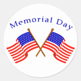 Pegatina Redonda Día de la Conmemoración