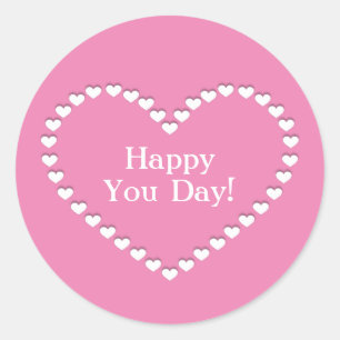 Pegatina Redonda Día de la madre