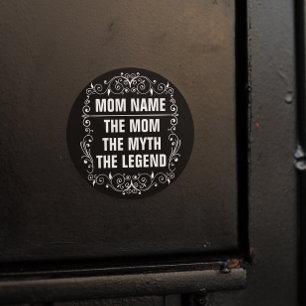 Pegatina Redonda Día de la Madre personalizado