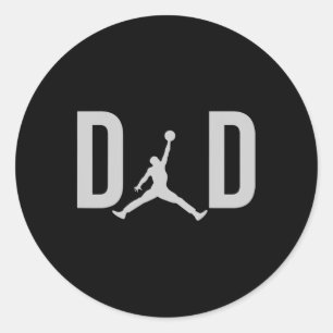 Pegatina Redonda Día de los Padres de los Padres