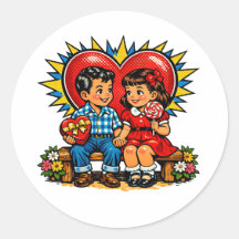 Día de San Valentín | Arte Pop Vintage Retro