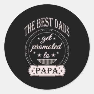 Pegatina Redonda Día del padre   El Mejor Papi