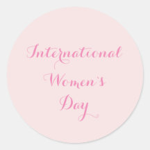 Día Internacional de la Mujer Rosa Rubor