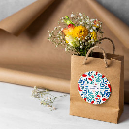 Pegatina Redonda Día mágico de la madre