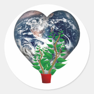 Pegatina Redonda Día Mundial del Medio Ambiente