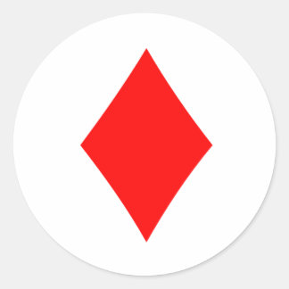 Pegatina Redonda Diamante