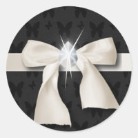 diamante blanco Bow de moda femenina de moda